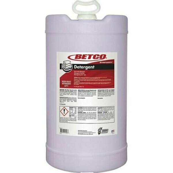 Betco Laundry Detergent, All-Temp, Springtime Fresh, 15 Gal Drum, CL BET4717700